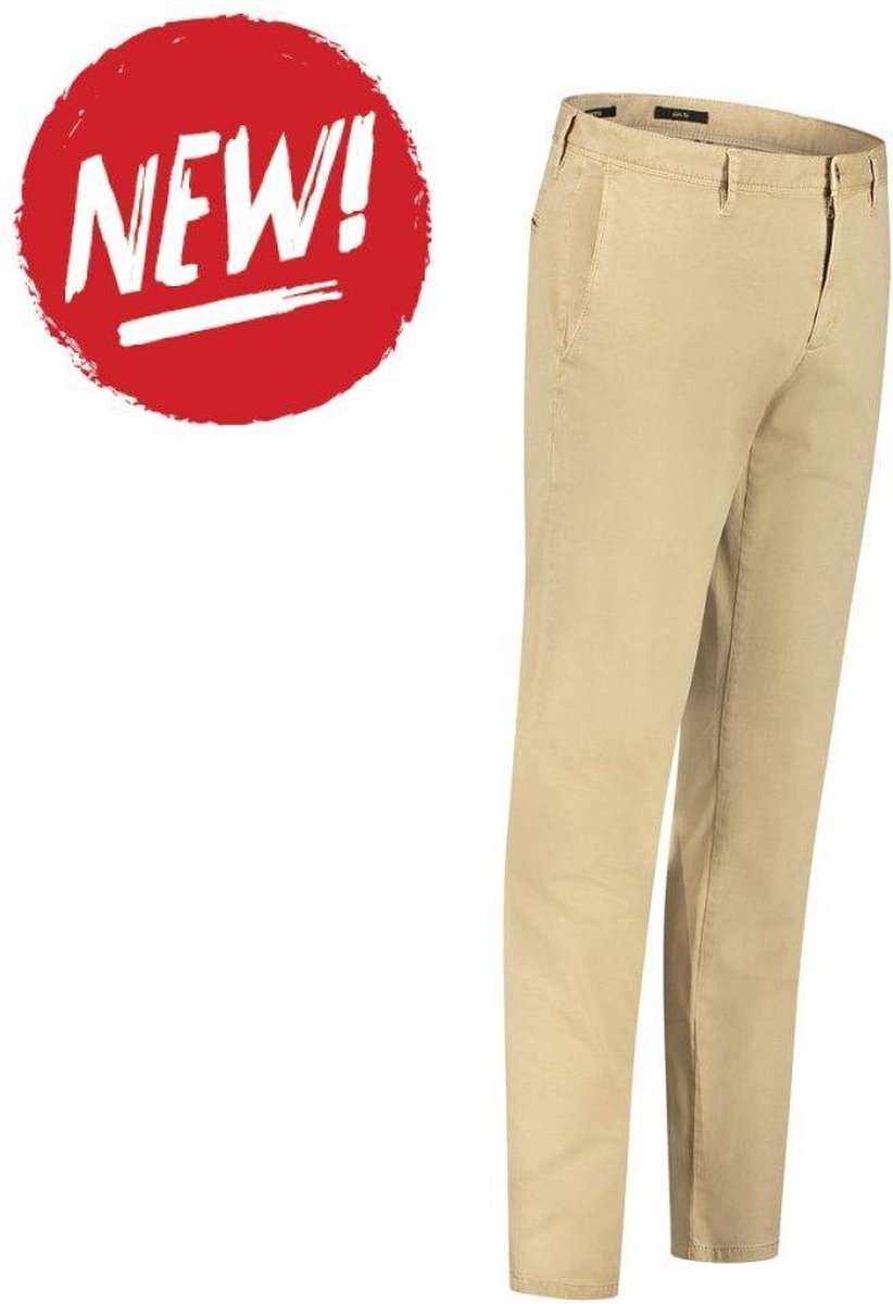 Beige Chino Rob DS Broken Twill Alberto | W30 X L32
