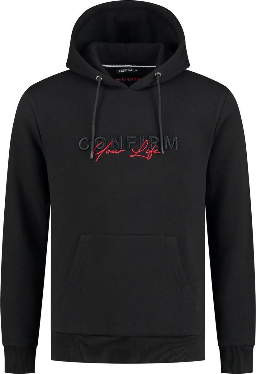 Confirm Your Life Hoodie maat L