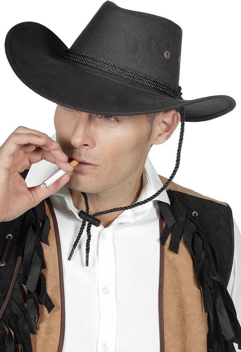 Cowboyhoed Roy zwart