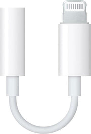 Adapter voor Apple iPhone 11/X/9/8/7 - Lightning naar jack 3 5mm - AUX naar lightning - Met DAC chip- Geschikt voor iPhone 11- wit