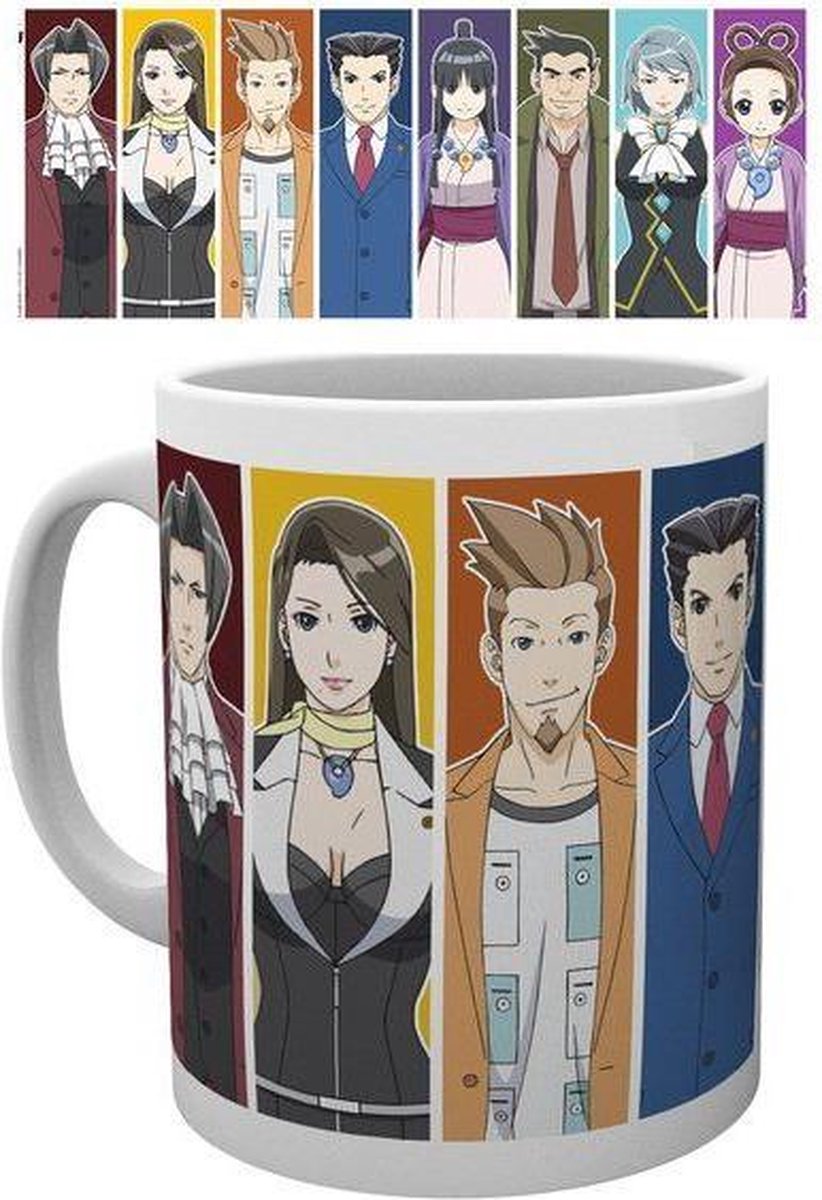 Ace Attorney Characters Mok