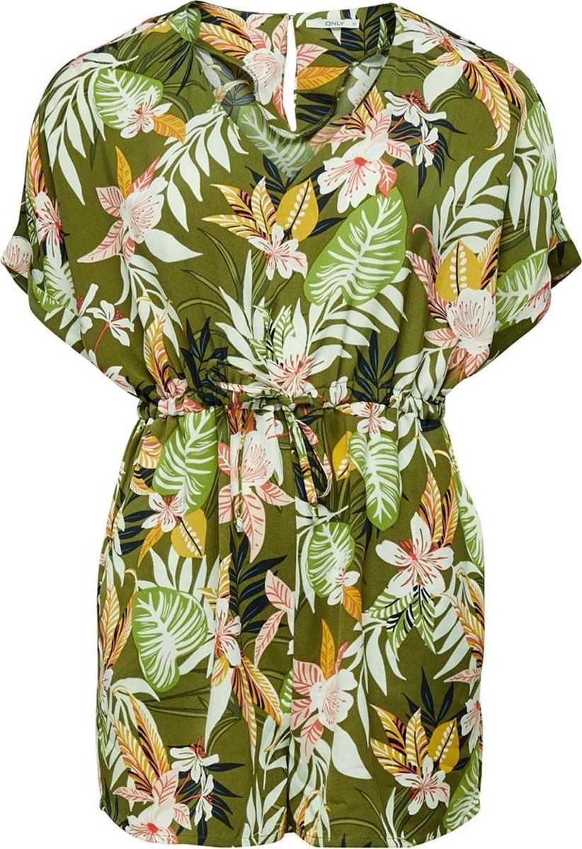 Onllizbeth S/s Playsuit Wvn 15201235 Kalamata/jungle Flower