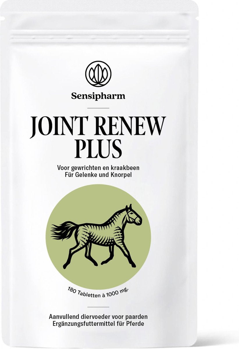 Sensipharm Joint Renew Plus Paard - Gewrichten en Kraakbeen Voedingssupplement bij Artrose