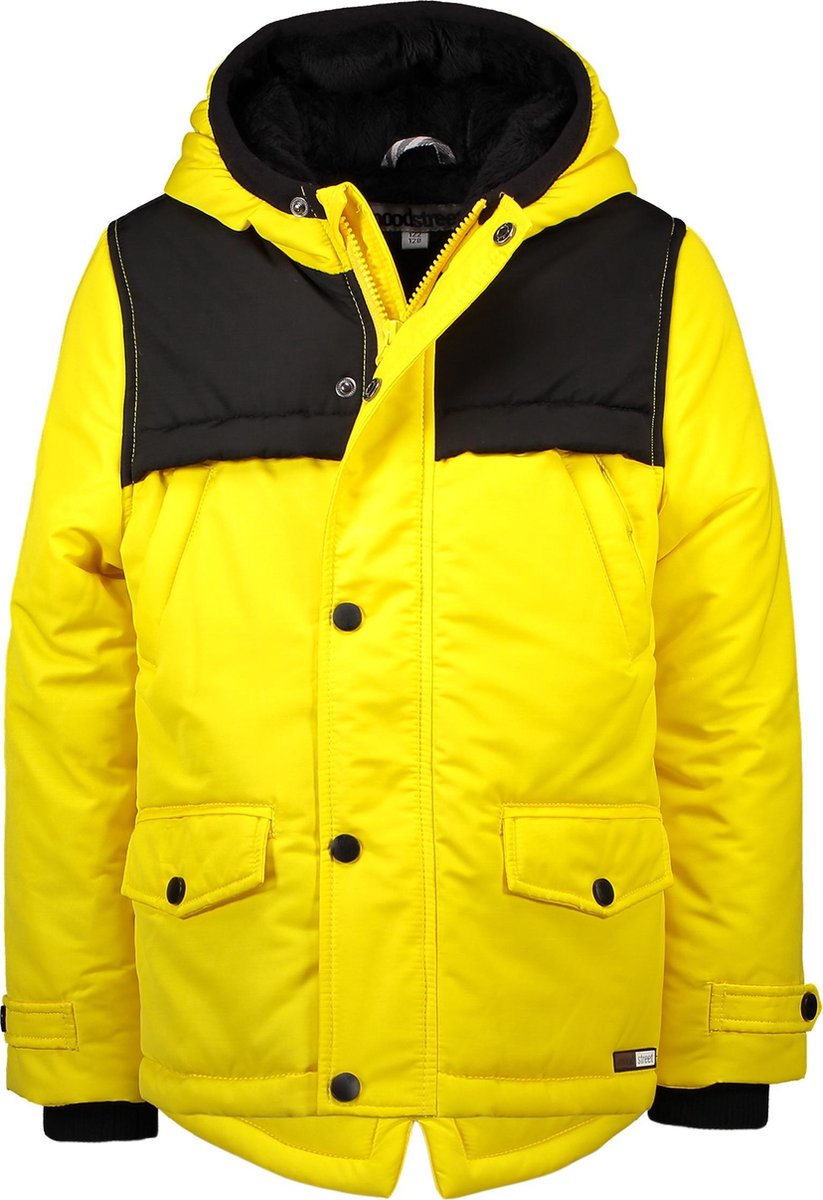 Moodstreet Jongens Winterjas - Yellow - Maat 104