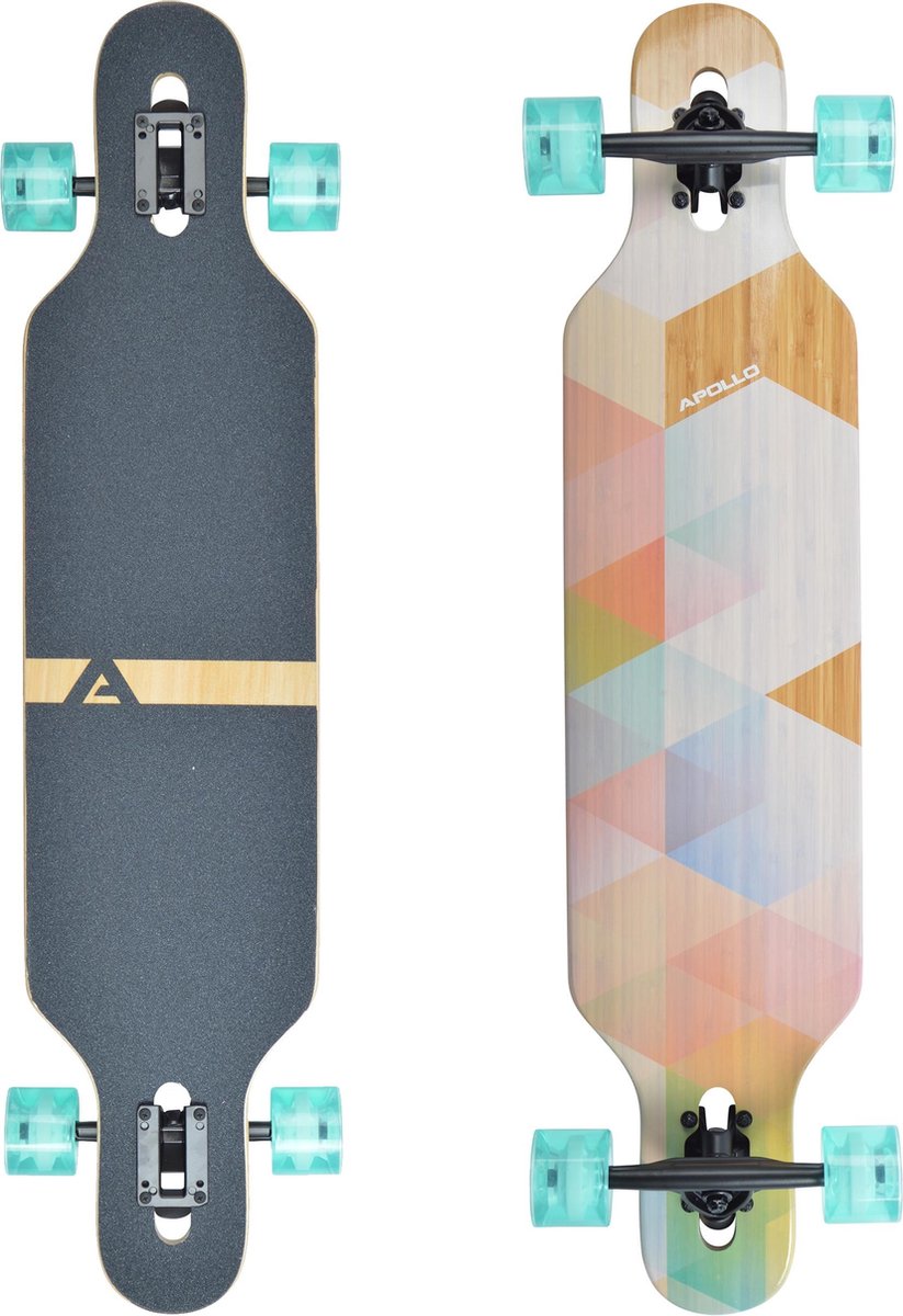 Apollo Twin Tip DT Longboard Nauro - Bamboe