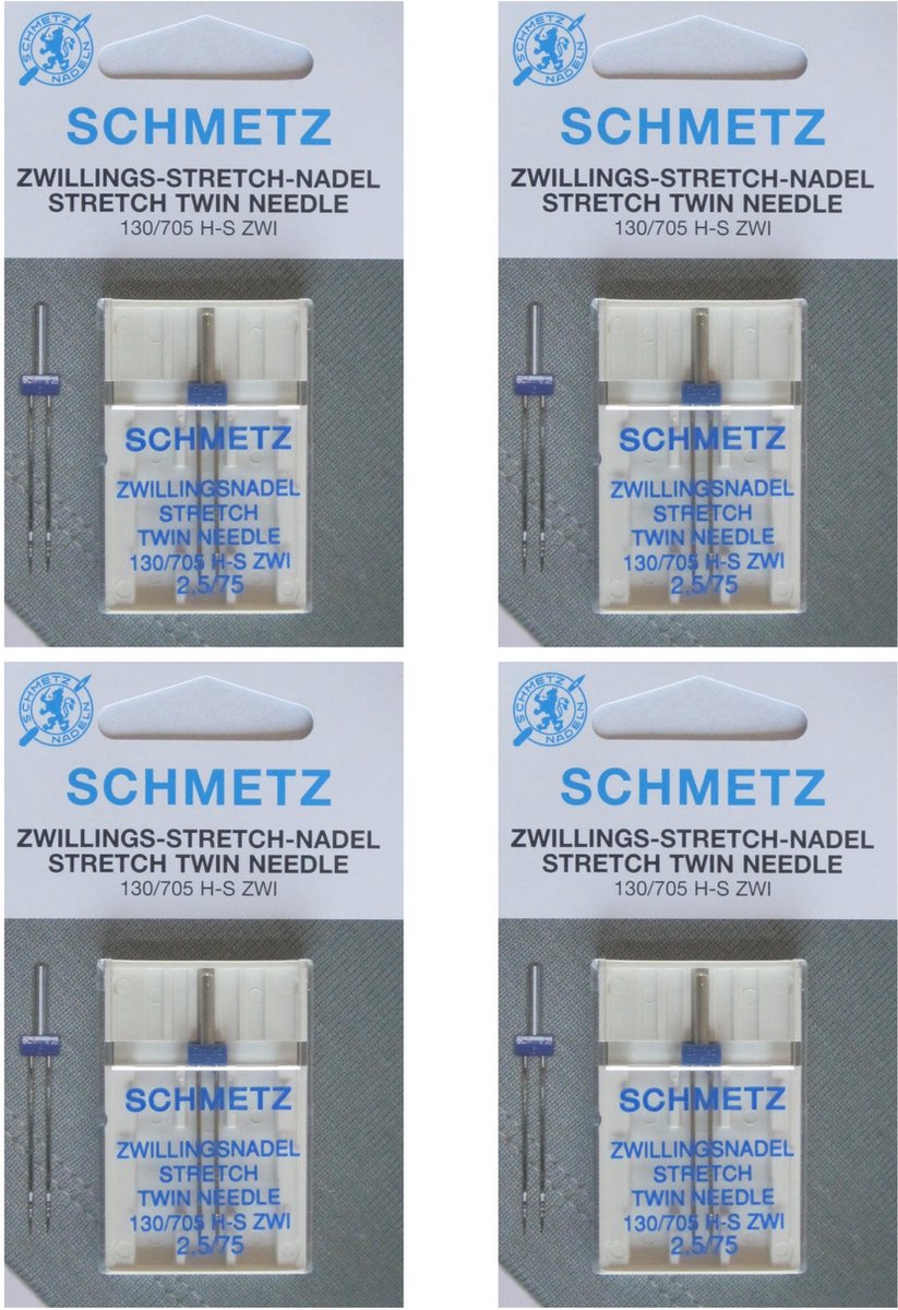 Schmetz machinenaalden tweelingnaald Stretch 2