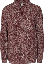 Soyaconcept SC-Melodi 2 blouse grape combi maat S/36