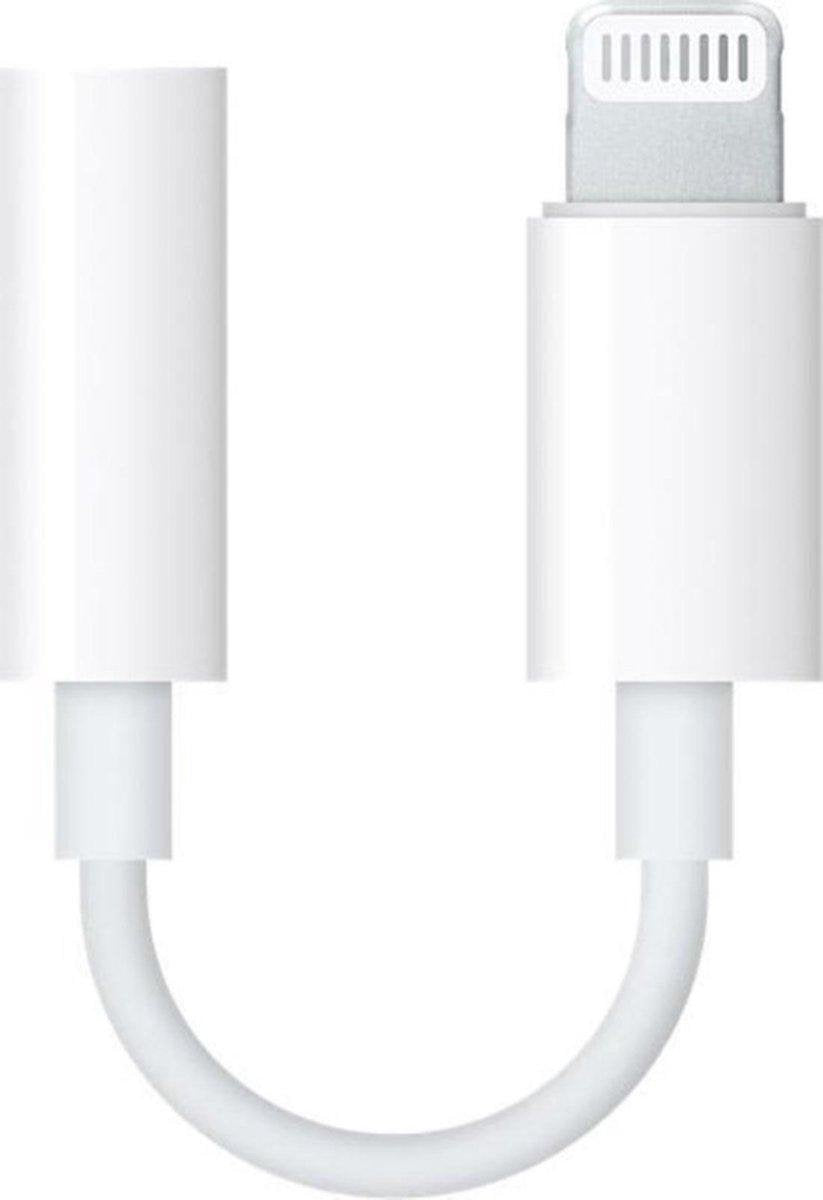 Garpex® Lightning naar AUX Adapter – 3.5mm Jack – iPhone Headset Koptelefoon Box