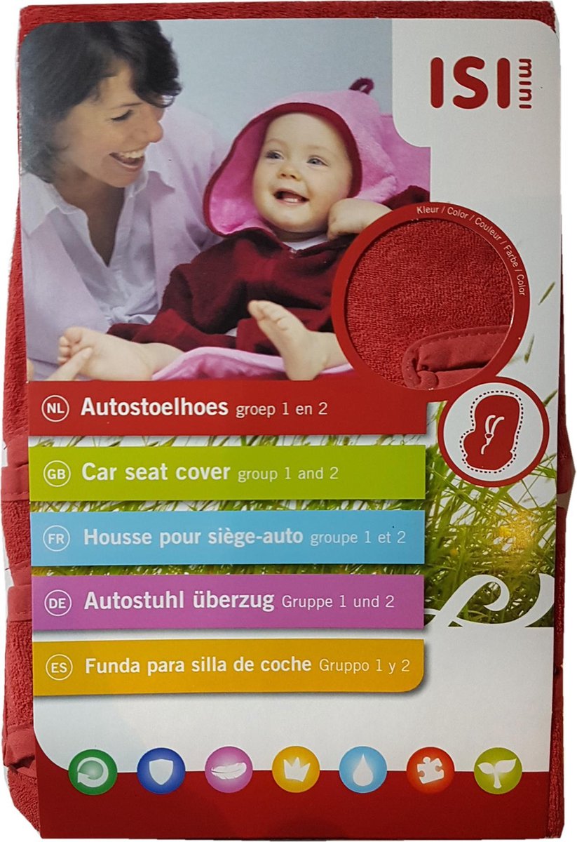 ISI Mini - Autostoelhoes - Groep 1 & 2 - Rood