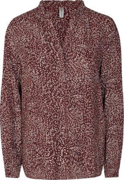 Soyaconcept SC-Melodi 2 blouse grape combi maat L/40