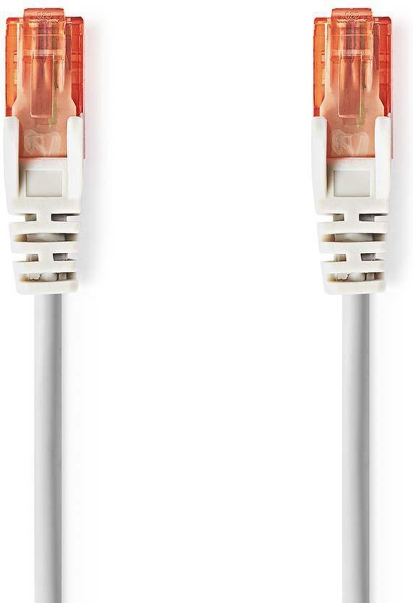 Cat 6 UTP Network Cable | RJ45 (8P8C) Male - RJ45 (8P8C) Male | 0.25 m | Grey