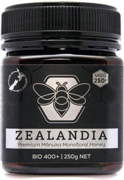 Zealandia premium manuka honing MGO 250+ 250g - Honing vloeibaar - Premium kwaliteit - 100% natuurlijk