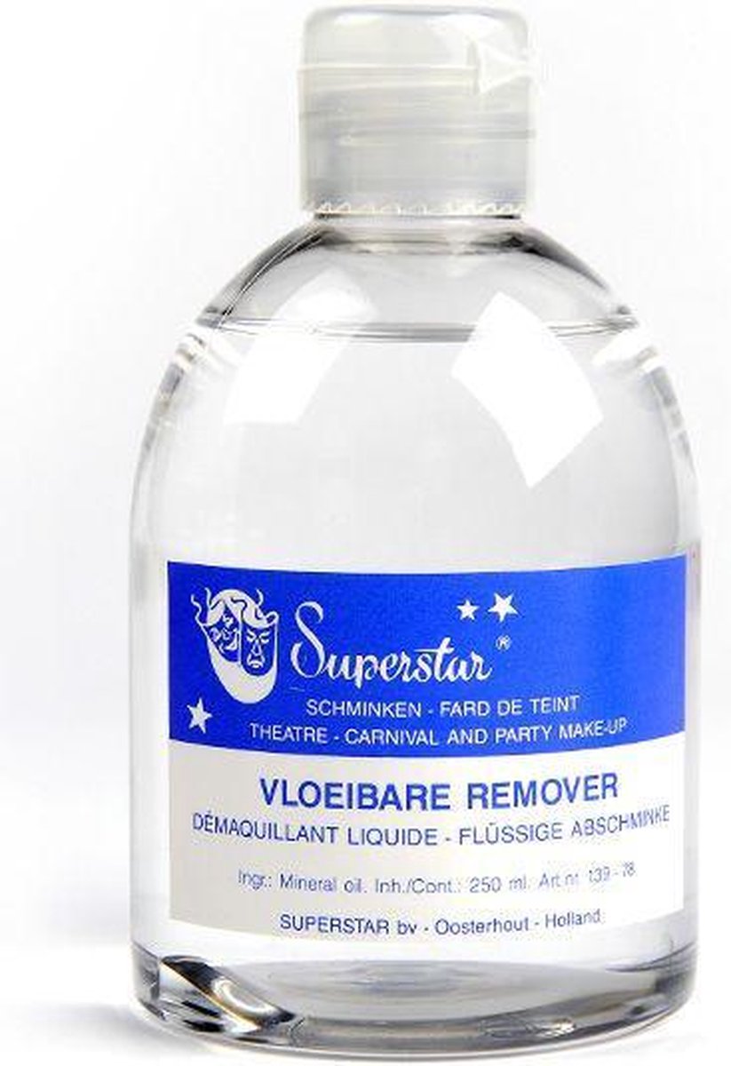 Vloeibare removerolie flacon 250 ml Superstar