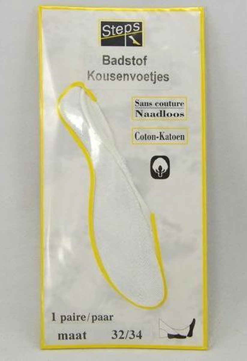 Steps - wit -  - maat KOUS