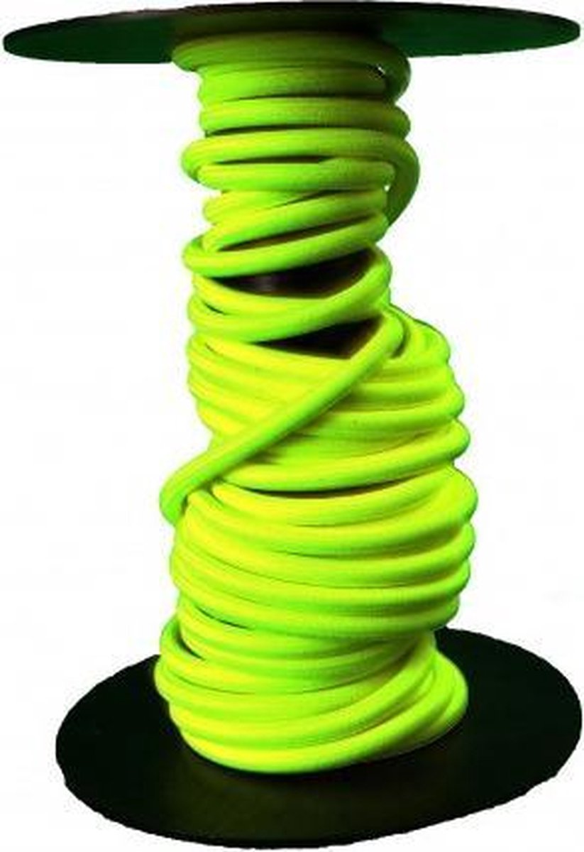 Bungykoord 6mm fluoriserend geel