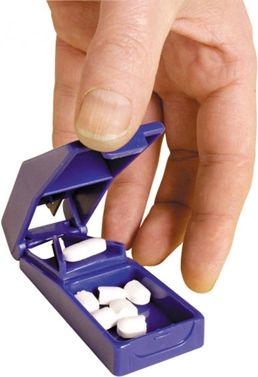 Pillensplijter met opbergvakje - Able2 | Voor medicijnen | Handig