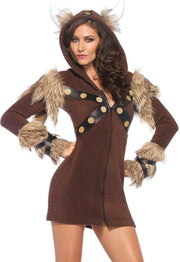 Viking kostuum voor vrouwen - Verkleedkleding - Small