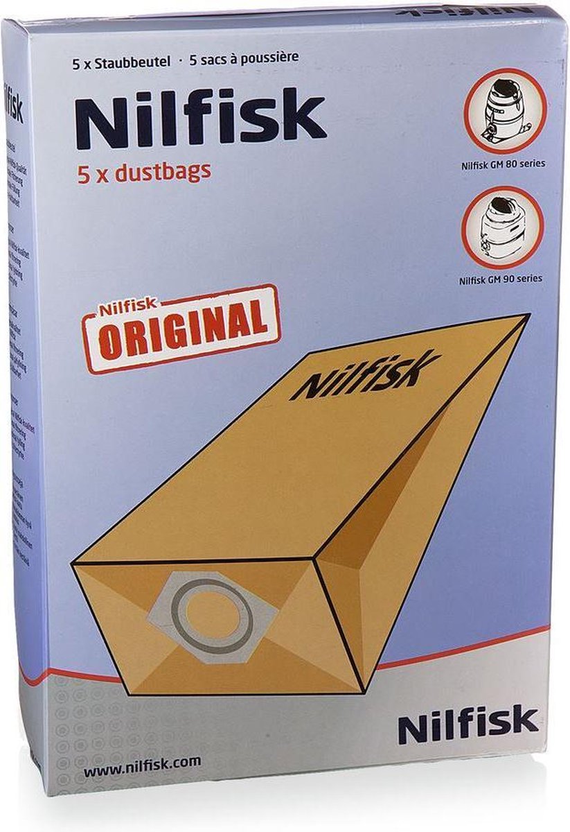 Nilfisk GM80 - Stofzuigerzakken