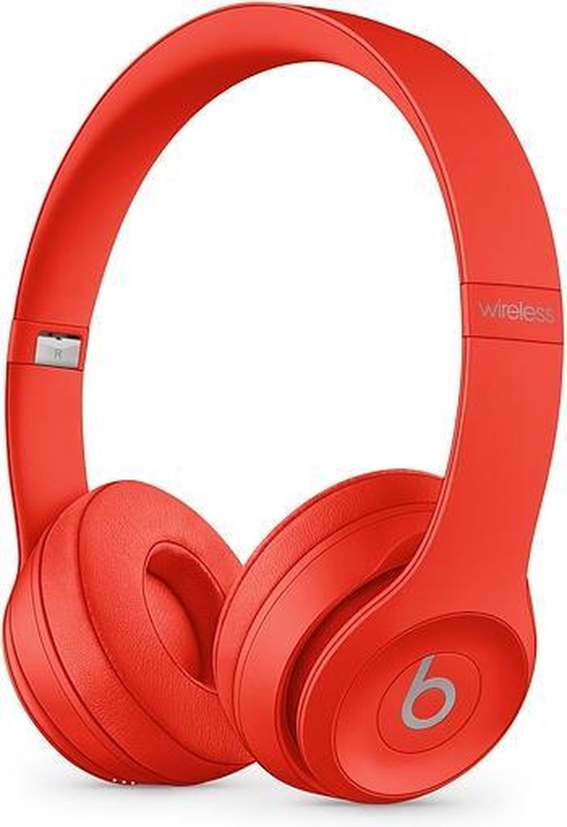 Apple Solo 3 Hoofdtelefoons Hoofdband Micro-USB Bluetooth Rood
