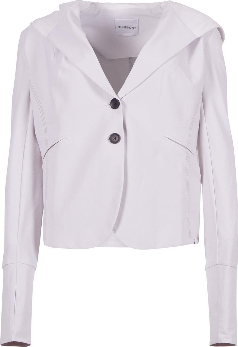 Penn & Ink Blazer Grijs  dames maat 40