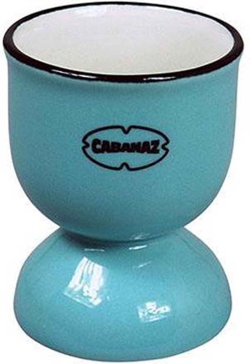 Cabanaz eierdop - Keramiek - Arctic blue