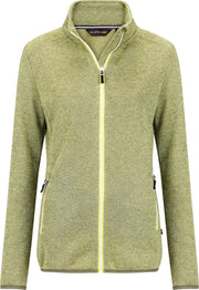 Damar Dames Fleece Vest - Lime Melange