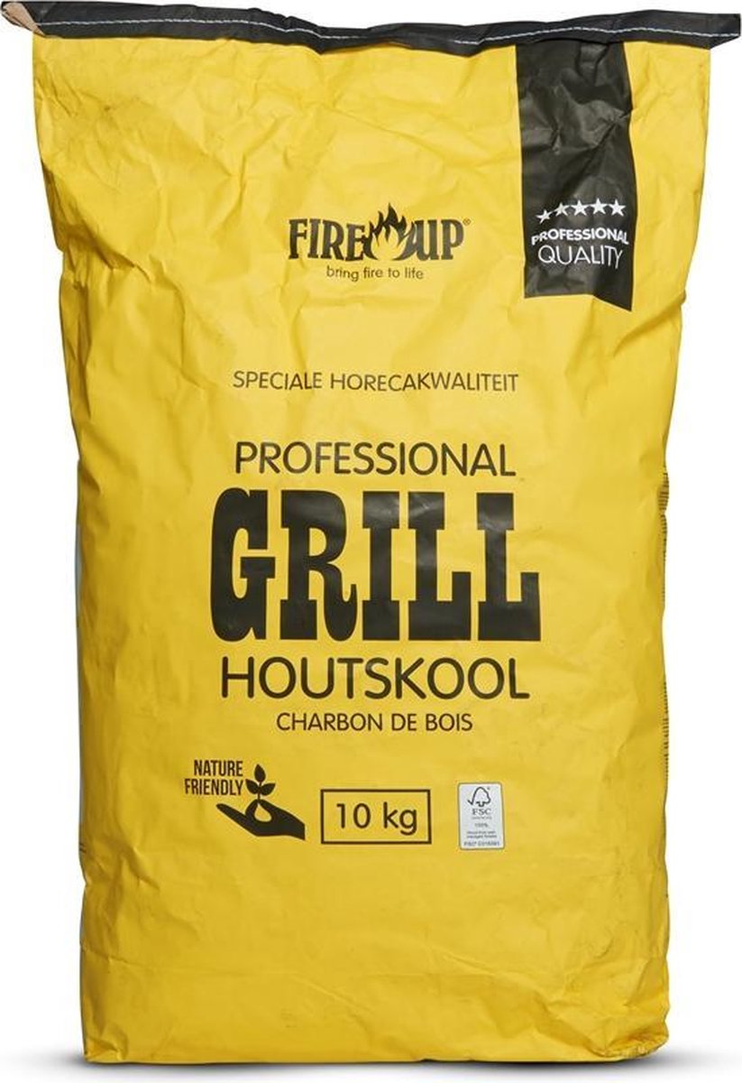 Fire Up Professional Houtskool 10kg