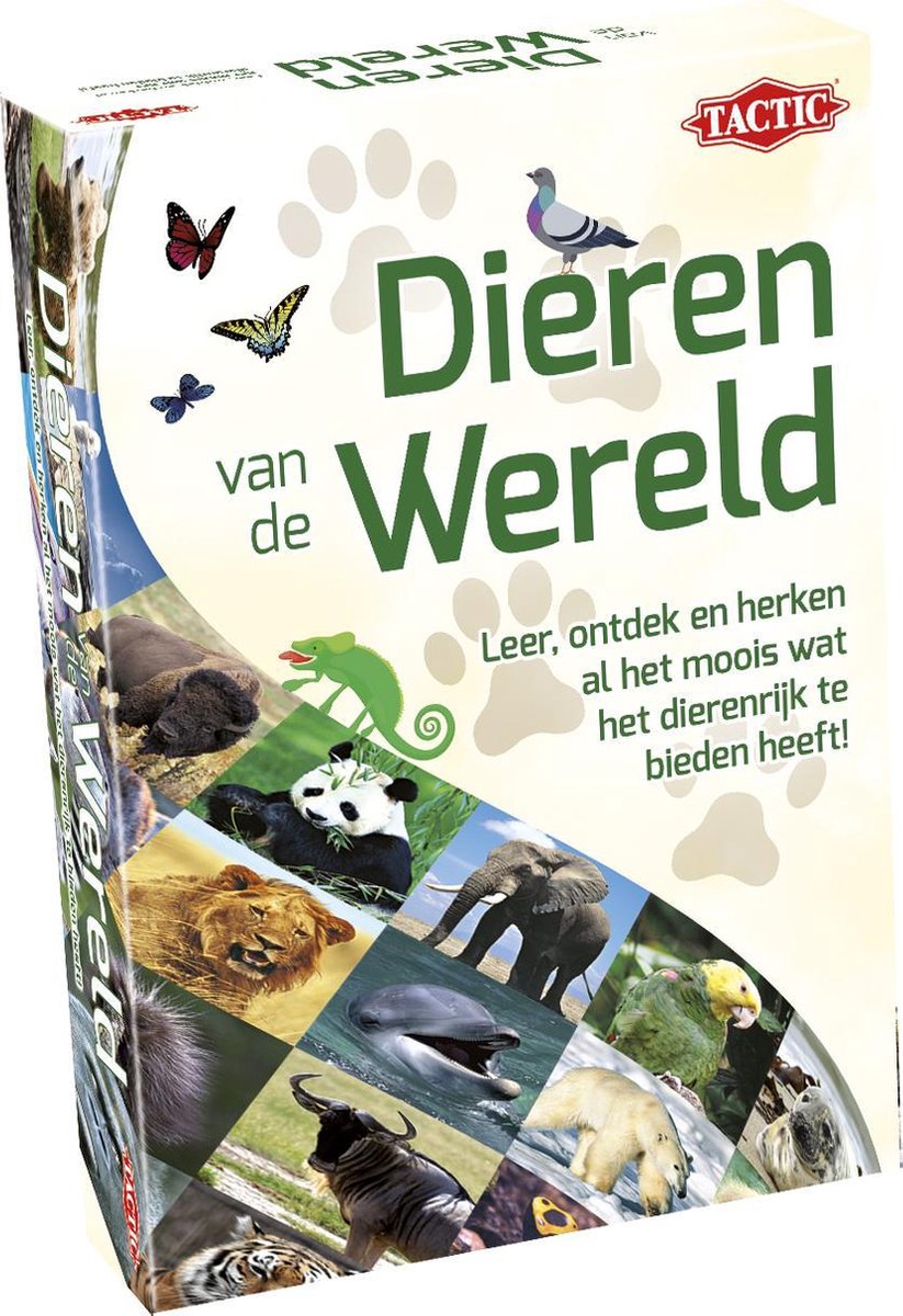 Tactic Kaartspel Dieren Van De Wereld (nl)