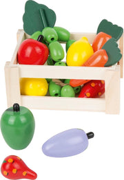Houten groente box - 10 stuks