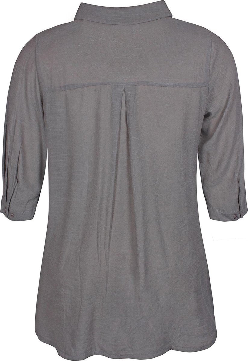 Zhenzi blouse Oria oprolmouw