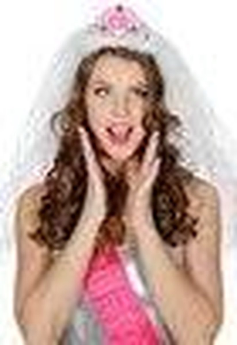 Sluier Bride to be wit