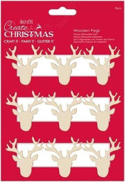 Hert Schaduwbeeld Knijpers (9 stuks) - Create Christmas
