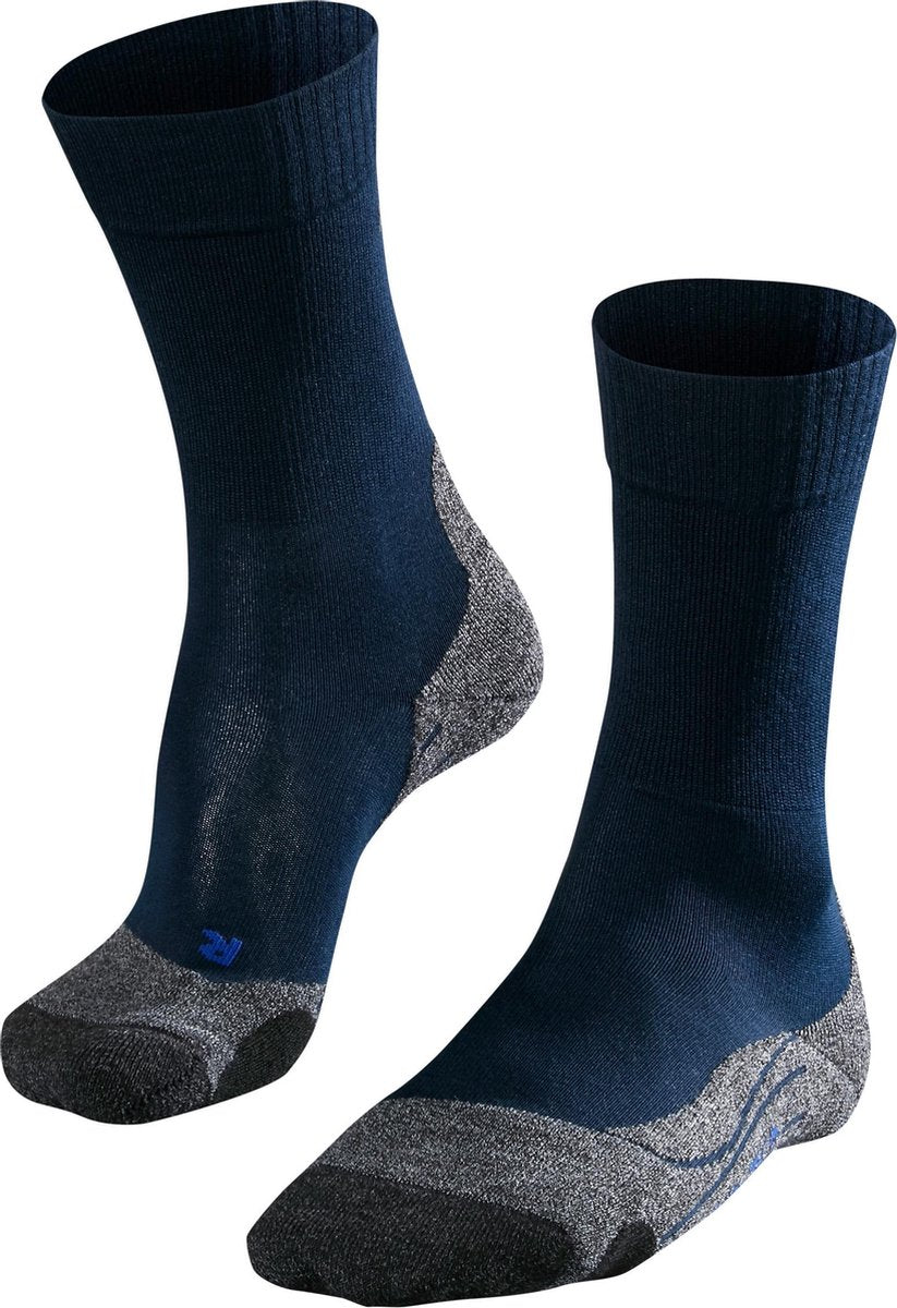 FALKE TK2 Cool Heren Wandelsokken - Marineblauw - Maat 44/45