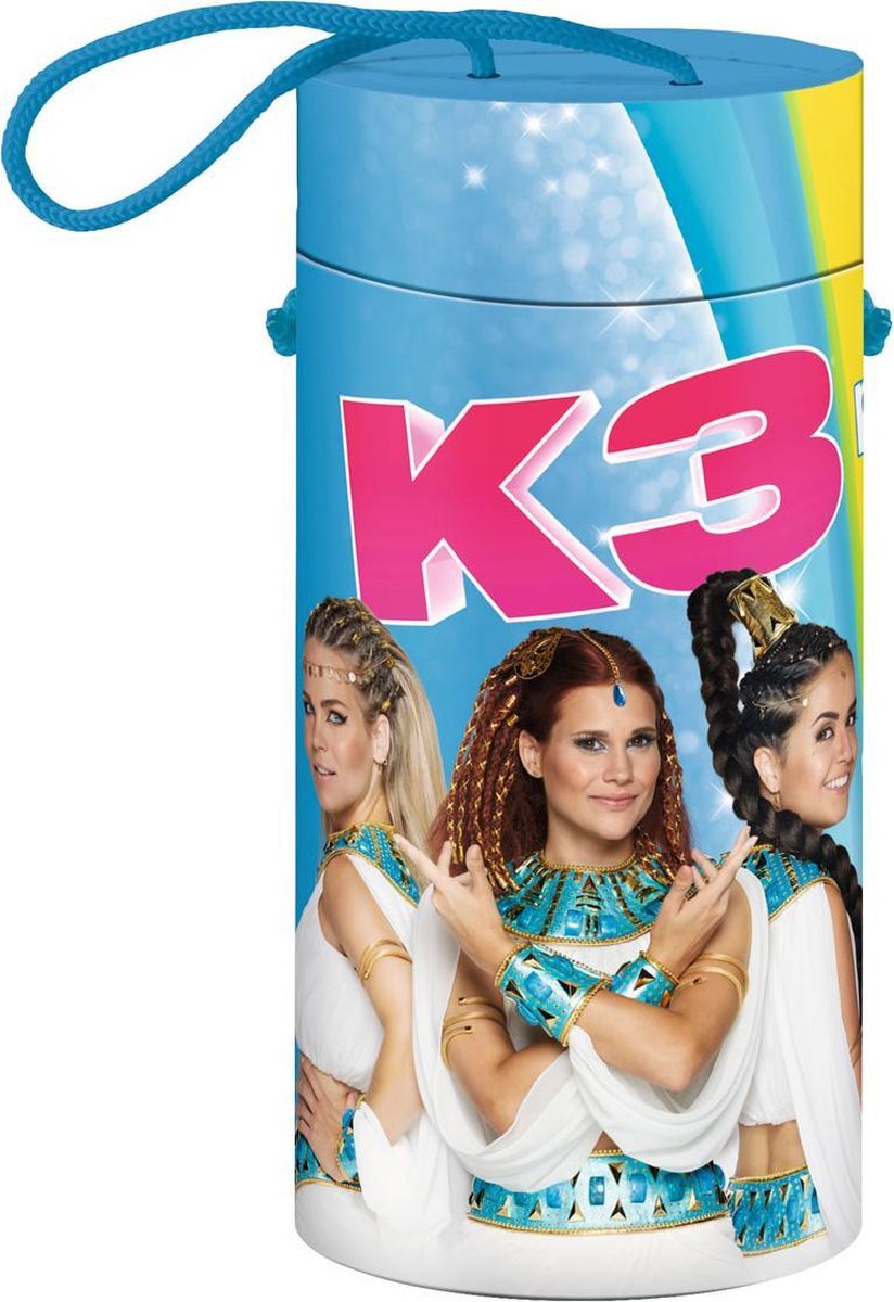 K3 - Puzzel - en poster - in tube - van de film K3 Dans van de Farao - 100 stukjes