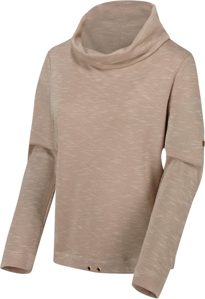 Regatta Sweatshirt Met Col Harmonique Dames Crème Maat Xxs