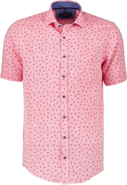 Casa Moda Overhemd - Regular Fit - Roze - 4XL Grote Maten