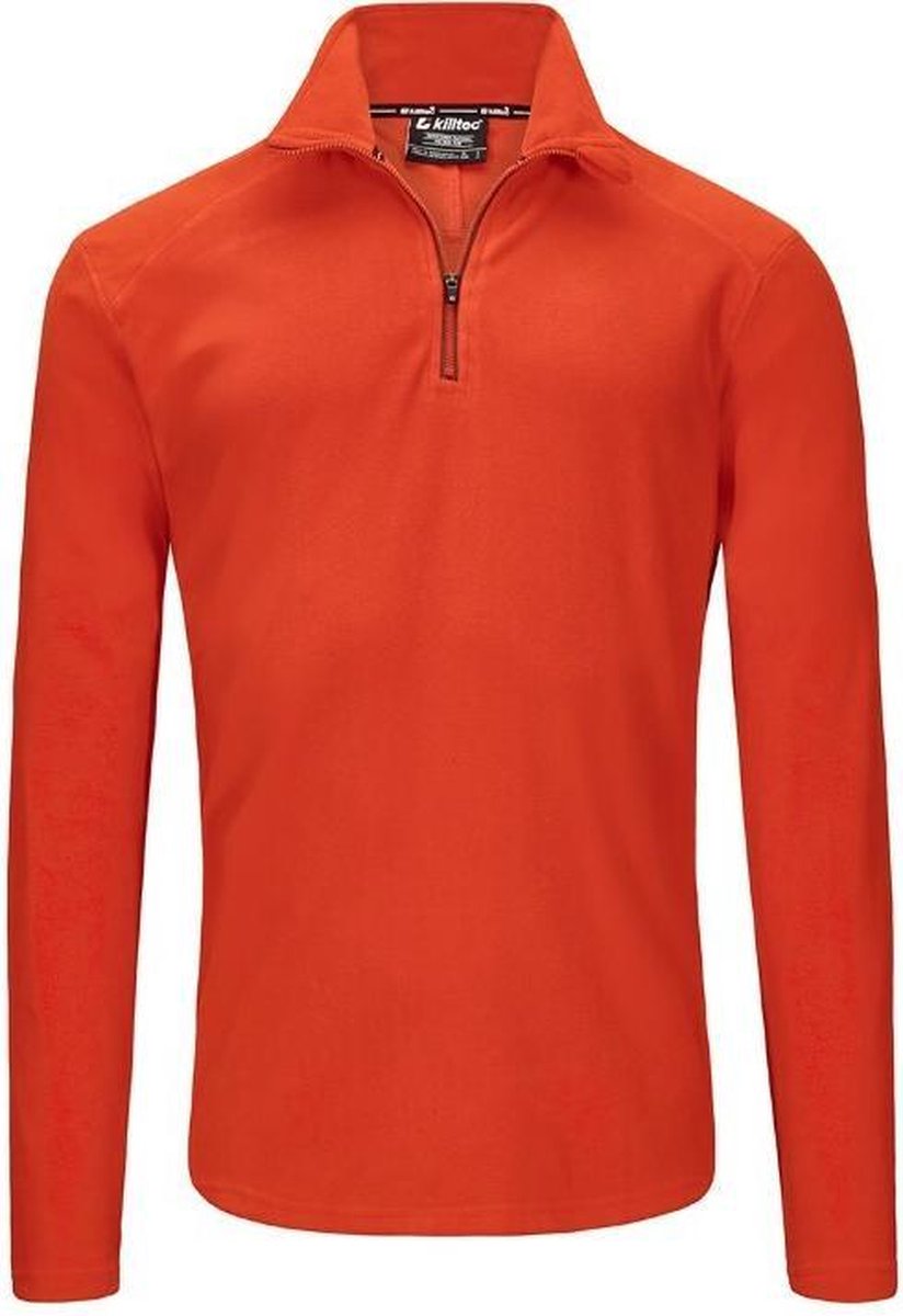 Killtec ski pulli Thones orange - maat XXL