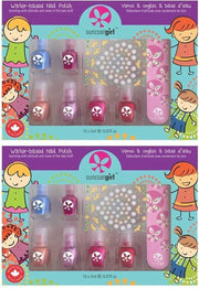 Suncoat Girl Vegan Veilige Kindernagellak Set Op Waterbasis 2 stuks