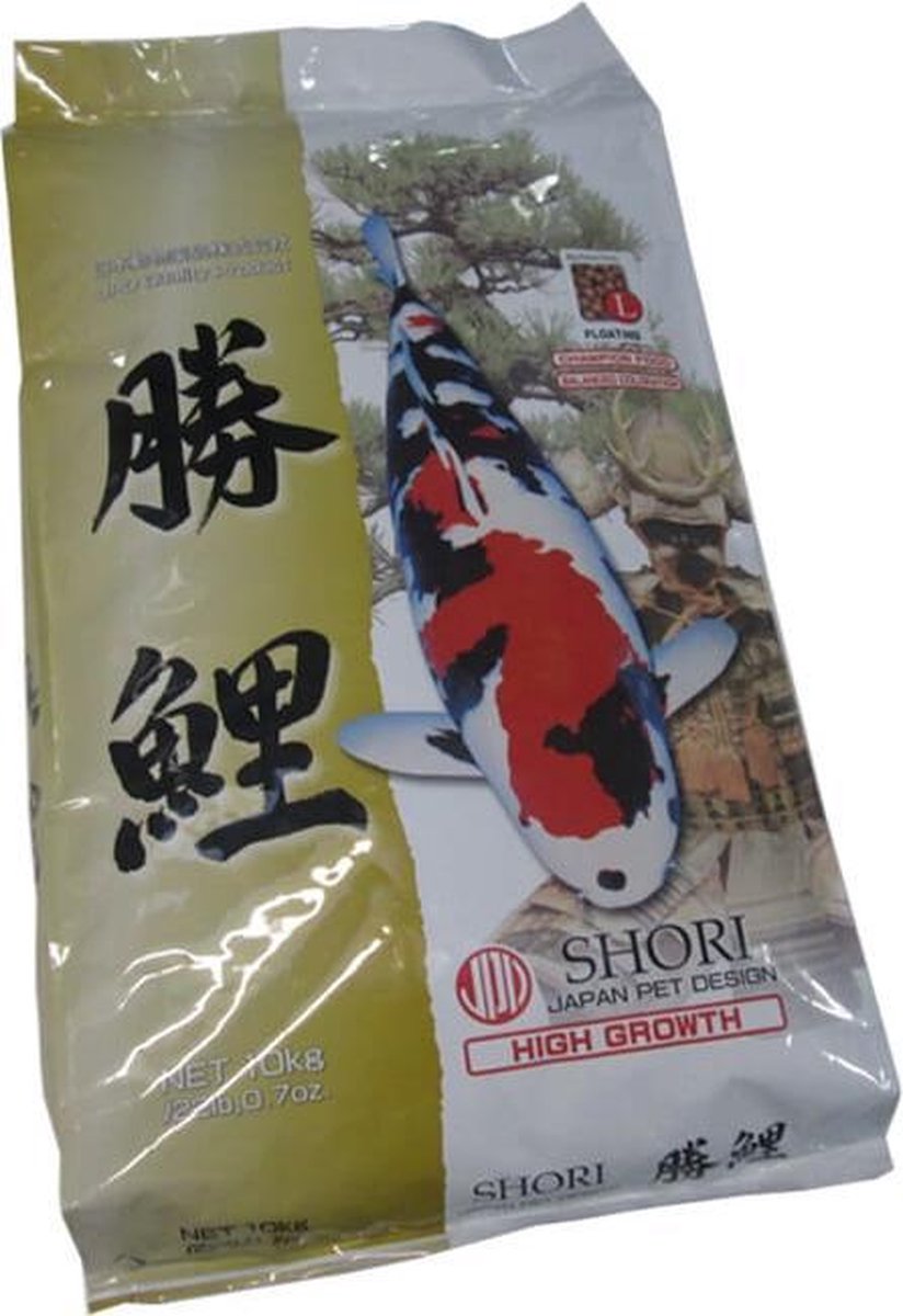 JPD Shori high growth large L Visvoer - 10 kg - Drijvend