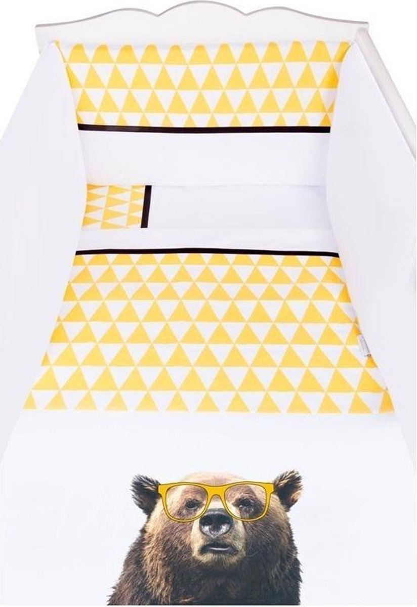 3-Delige Dekbedset Funny Grizzly Beer