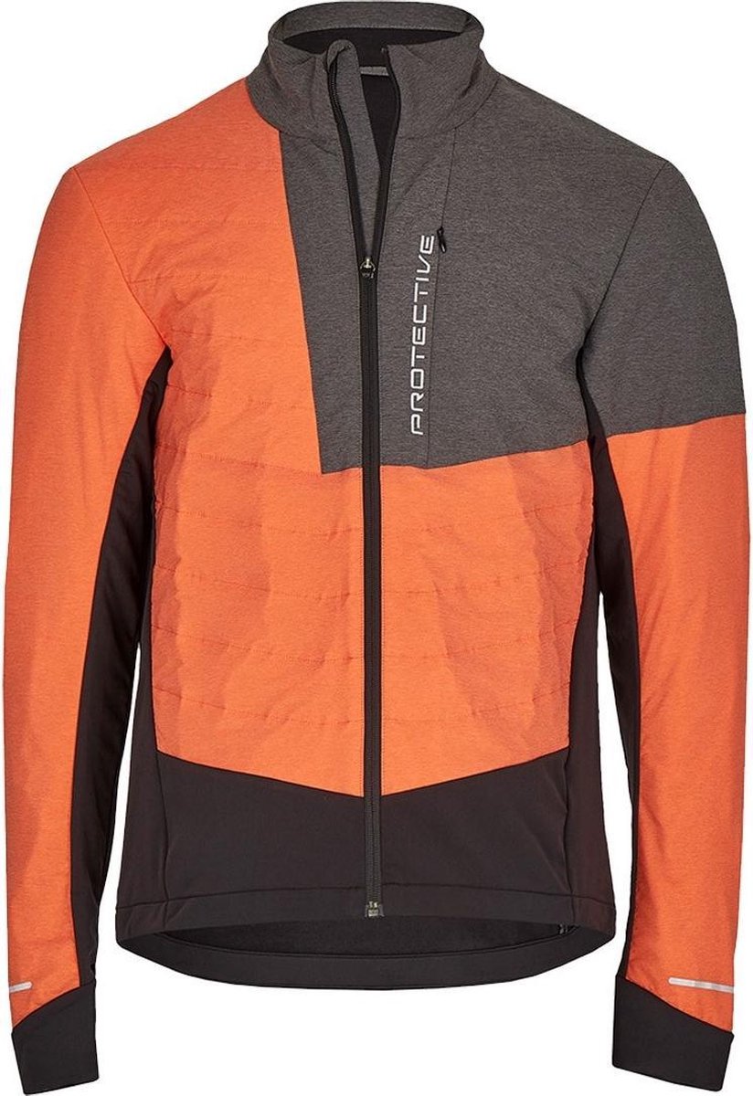 Protective Outdoorjas P-sentience Heren Polyamide Oranje Mt M