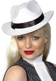 Dressing Up & Costumes | Costumes - 20s Razzel And Gang - Gangster Hat White