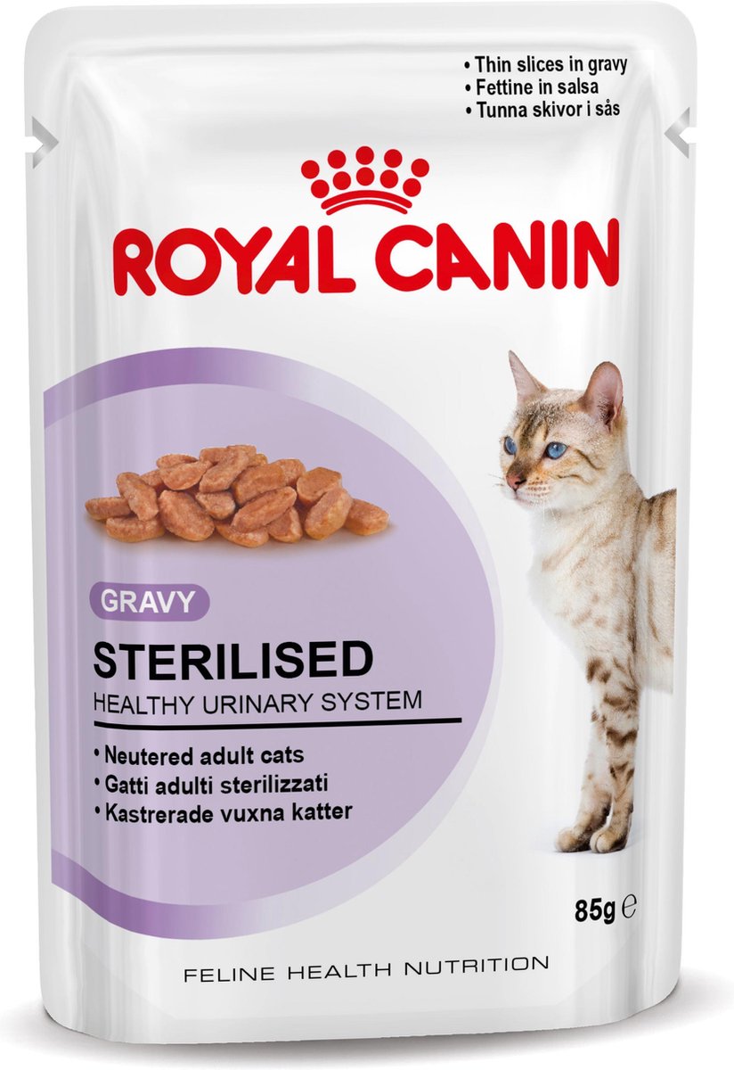 Royal Canin Sterilised - Kattenvoer - 12 x 85 gr