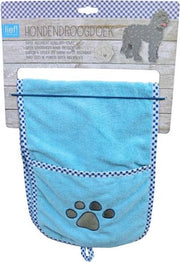 Lief! Droogdoek Boys - Dieren droogdoek - Blauw - 75 x 25 cm