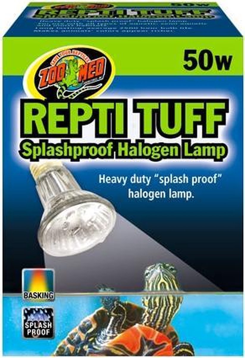 Repti Tuff Splashproof halogen lamp 75w