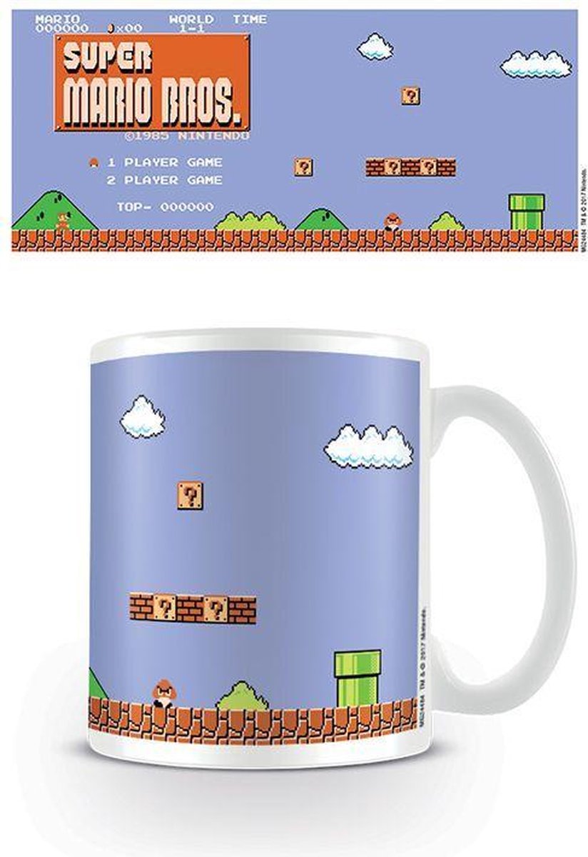 PYRAMID Super Mario kopje Blauw