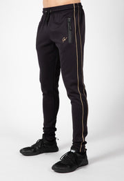 Gorilla Wear Wenden Trainingsbroek - Zwart/Goud - 3XL