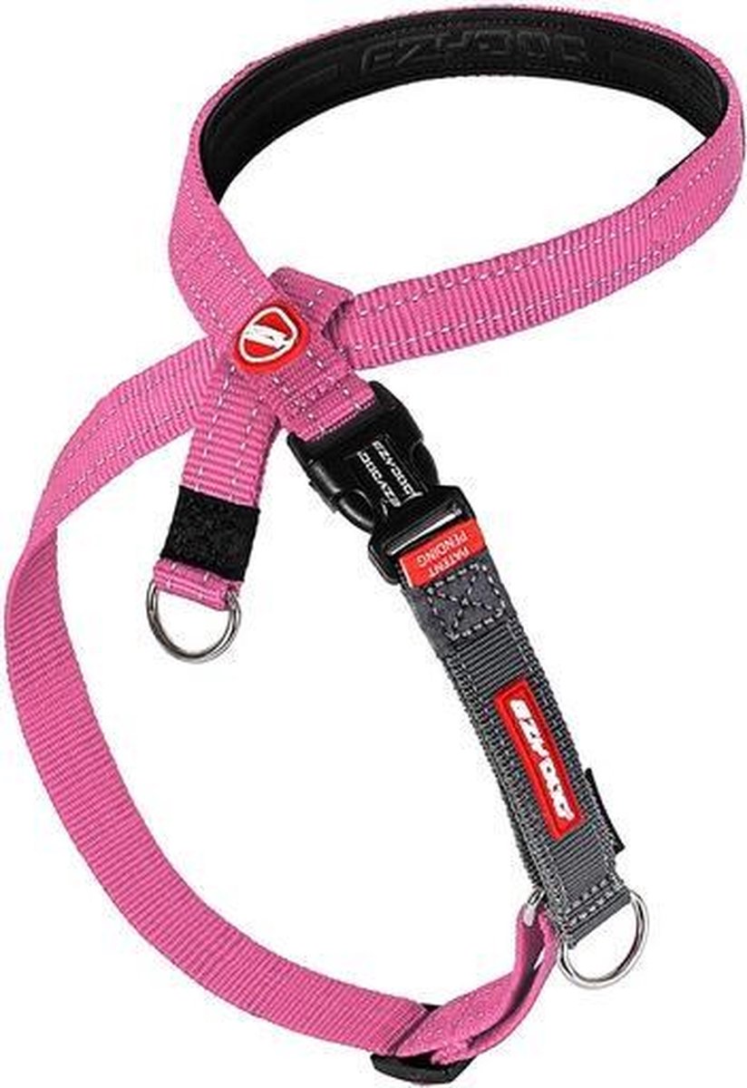 EzyDog Crosscheck - Hondentuig - XL - Roze