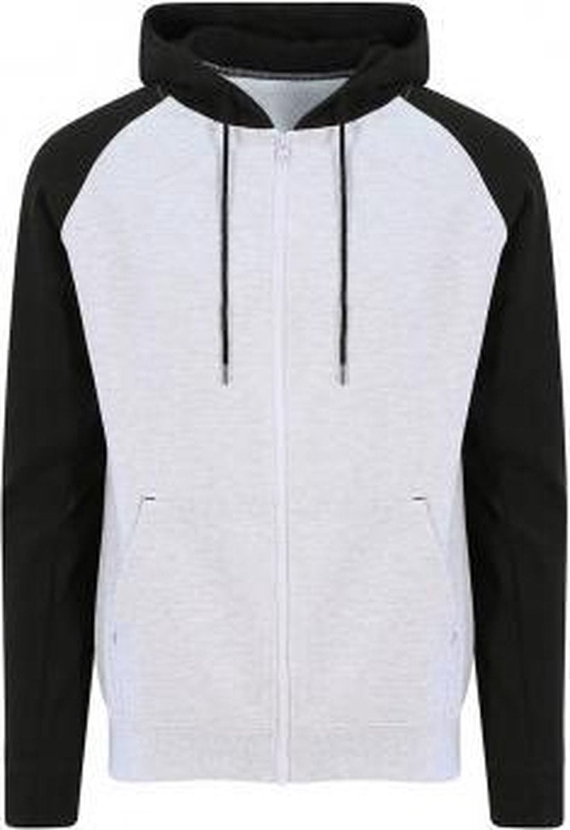 Baseball Hoodie met rits Unisex maat 2XL