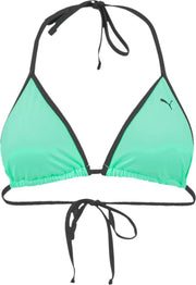 Puma Bikinitopje Driehoek Polyamide/elastaan Mintgroen Mt S